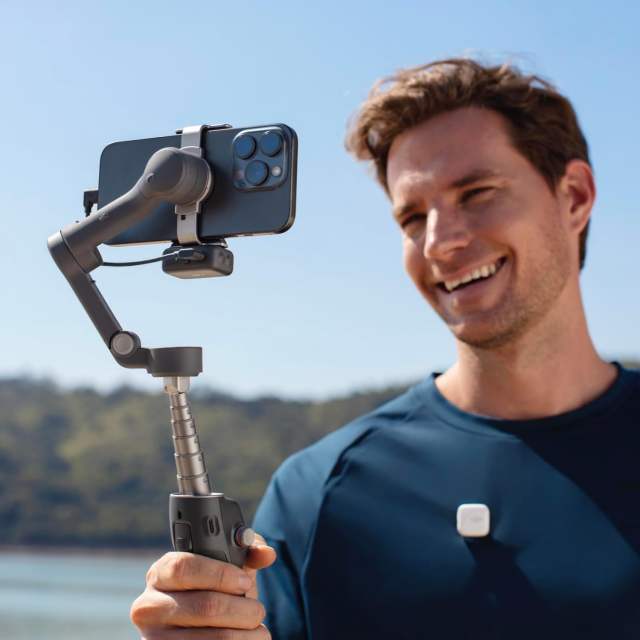DJI Osmo Mobile 7P + Mic Mini TX (Infinity Black)