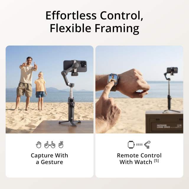 DJI Osmo Mobile 7P + Mic Mini TX (Infinity Black)