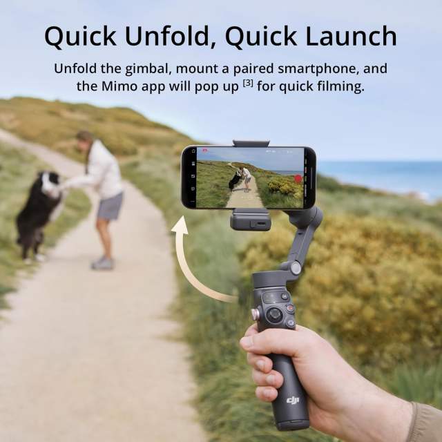 DJI Osmo Mobile 7P + Mic Mini TX (Infinity Black)