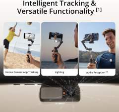 DJI Osmo Mobile 7P + Mic Mini TX (Infinity Black)