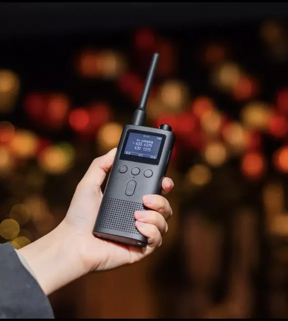 New Xiaomi Mijia Walkie Talkie 3 UV Dual Band 5W Radio IP65 Waterproof 13 Days Long