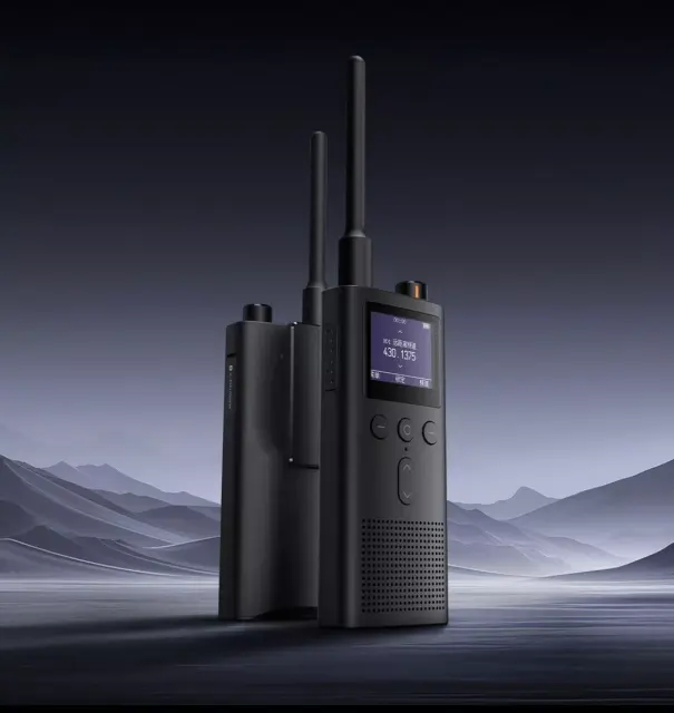 New Xiaomi Mijia Walkie Talkie 3 UV Dual Band 5W Radio IP65 Waterproof 13 Days Long