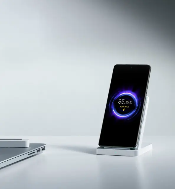 New Xiaomi 50W Pro Vertical Air-cooled Wireless Charging for Xiaomi 15/14/13/12S Ultra