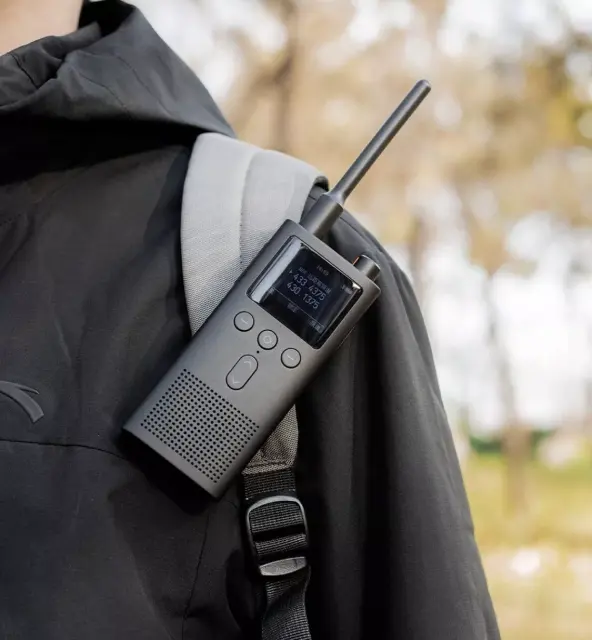 New Xiaomi Mijia Walkie Talkie 3 UV Dual Band 5W Radio IP65 Waterproof 13 Days Long