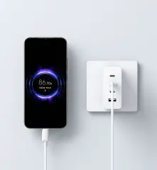 Xiaomi 120W GaN 4 Ports Fast Charging Charger 6A Cable For Mi 1514 13 Ultra Pro