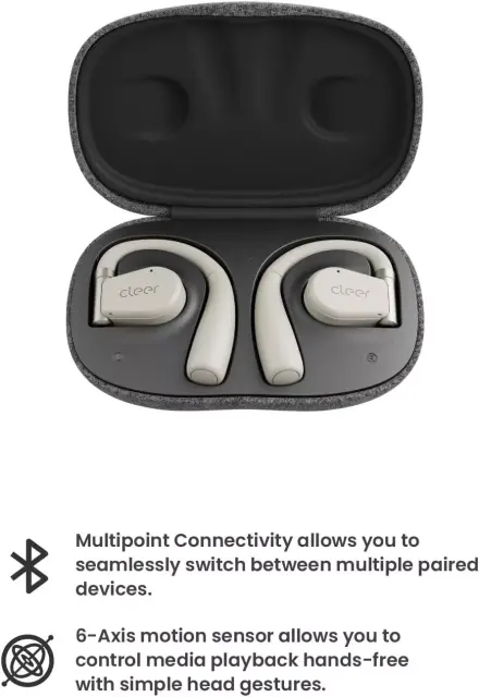 New Cleer ARC II Open-Ear True Wireless Bluetooth Earphones
