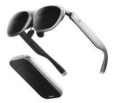 Rokid Max 2 AR Glasses Black 215" Micro-OLED Display 50° FOV 600 Nits Brightness Compatible with Smart Phone Steam Deck ROG