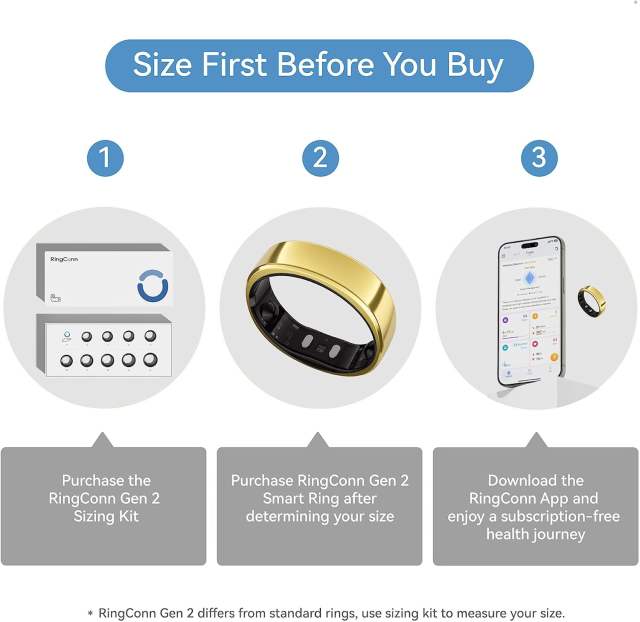 New RingConn Gen 2 World’s First Smart Ring