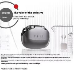 New FIIL Atom HiFi Bluetooth Earphones Bone Conduction Open Call Noise Reduction Waterproof Custom Sports Earphones
