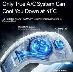 New Ranvoo Aice Lite Neck Air Conditioner Cooling Heating & Most Portable