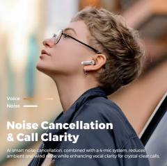 New SoundPEATS Air5 Lite Wireless Earbuds with Hi Res Audio Bluetooth 5.4 Semi in Ear Earphones