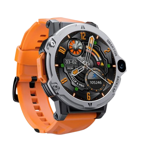 NEW LOKMAT APPLLP 6 Pro Smart Watch 4G+64G Dual Camera Face Recognition GPS