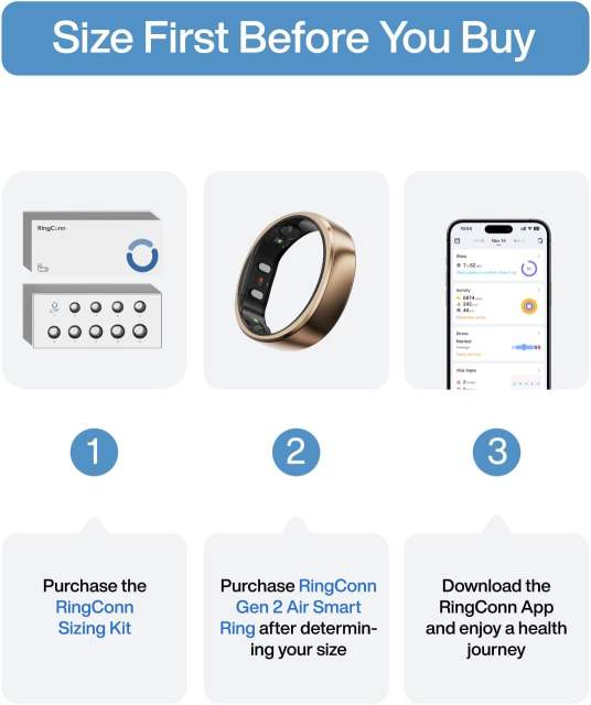 New RingConn Gen  2 Air World’s First Smart Ring