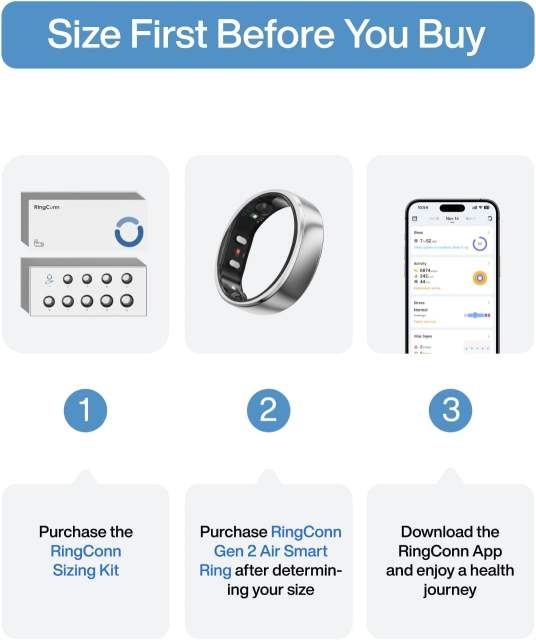 New RingConn Gen  2 Air World’s First Smart Ring