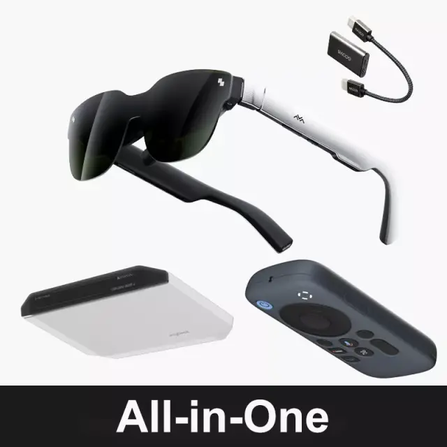 New RayNeo Air 3 Air3 Smart AR Glasses 100" 120Hz Pocket TV JoyDock XR Glasses