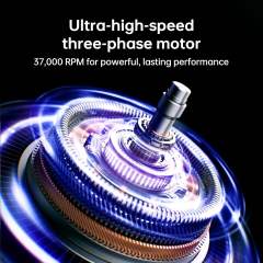 New Jisulife Table Fan Pro3  3-IN-1 Turbo Oscillating Fan with Air Purifier and RGB Light