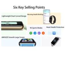 NEW HONOR Band 10 Smart Fitness Tracker with AMOLED Screen 14-Day Battery 96 Sports Modes Heart Rate/SpO2/Sleep Monitor