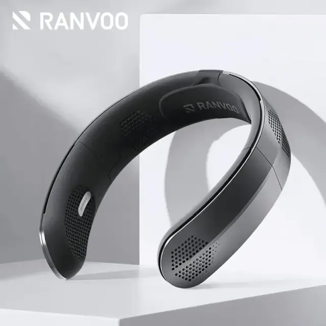 2025 NEW Ranvoo FG2C Portable Neck Fan