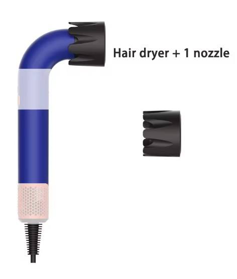 NEW HD18 1400W high-power hair dryer dries hair quickly lightweight body, low noise comes with various types of air nozzles