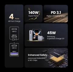 NEW UGREEN 160W GaN Charger PD3.1 Type C QC4.0 3.0 Quick Charge For Macbook Pro Laptop USB Fast Charger For iPhone 16 Xiaomi Tablet