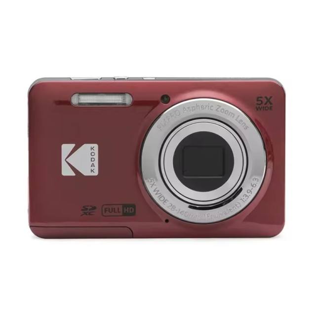 NEW KODAK PIXPRO FZ55 16MP Digital Camera 5X Optical Zoom 28mm Wide Angle 1080P Full HD Video 2.7" LCD Vlogging Camera