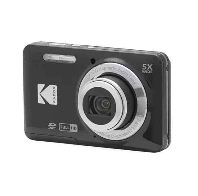 NEW KODAK PIXPRO FZ55 16MP Digital Camera 5X Optical Zoom 28mm Wide Angle 1080P Full HD Video 2.7" LCD Vlogging Camera