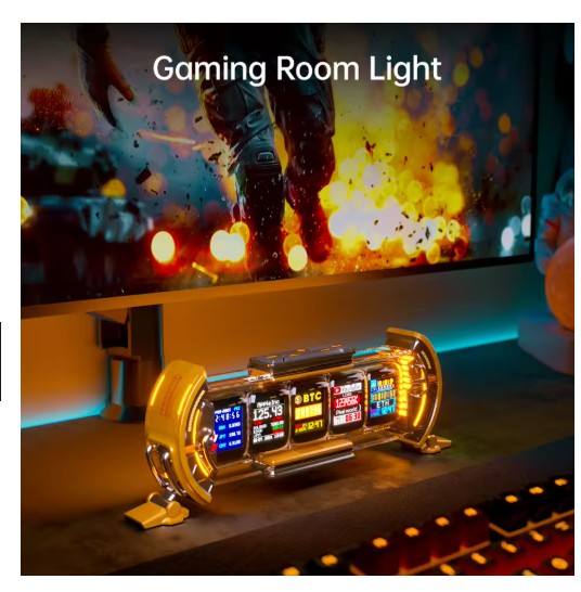NEW Divoom Times Gate Gaming Room Setup Digital Clock
