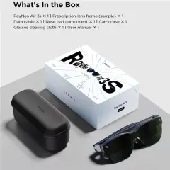 2025 New RayNeo Air 3S Smart AR Glasses XR Glasses 201" 120Hz Full HD HueView Screen