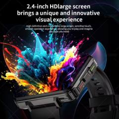 New LOKMAT APPLLP 5 MAX Android Watch Phone Square Big Screen Wifi 4G Calls Smartwatches Dual Camera with Flashlight Gaming Watch