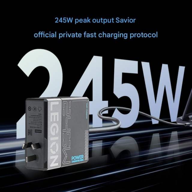 New Lenovo Legion 245W GaN Charger​​​​​​​