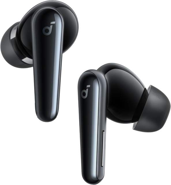 New Soundcore Liberty 5 by Anker Noise-Cancelling Wireless Earbuds 2x Stronger Voice Reduction Real-Time Adaptive Noise Cancellation Fast Charging, Dolby Audio 6-Mic AI Clear Calls