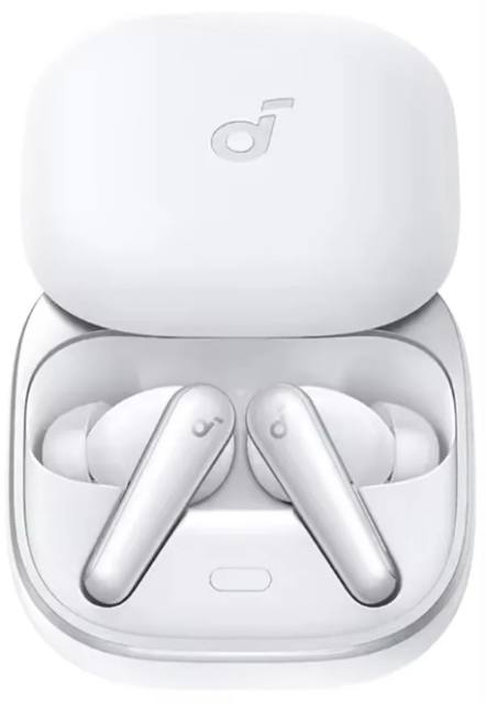 New Soundcore Liberty 5 by Anker Noise-Cancelling Wireless Earbuds 2x Stronger Voice Reduction Real-Time Adaptive Noise Cancellation Fast Charging, Dolby Audio 6-Mic AI Clear Calls