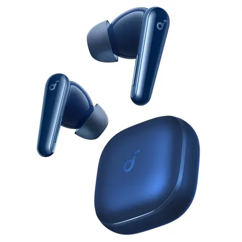 New Soundcore Liberty 5 by Anker Noise-Cancelling Wireless Earbuds 2x Stronger Voice Reduction Real-Time Adaptive Noise Cancellation Fast Charging, Dolby Audio 6-Mic AI Clear Calls