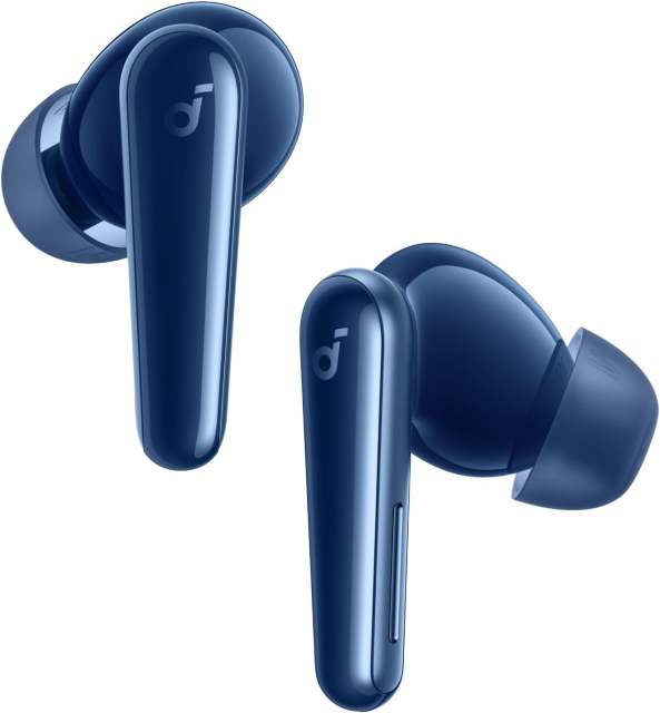 New Soundcore Liberty 5 by Anker Noise-Cancelling Wireless Earbuds 2x Stronger Voice Reduction Real-Time Adaptive Noise Cancellation Fast Charging, Dolby Audio 6-Mic AI Clear Calls