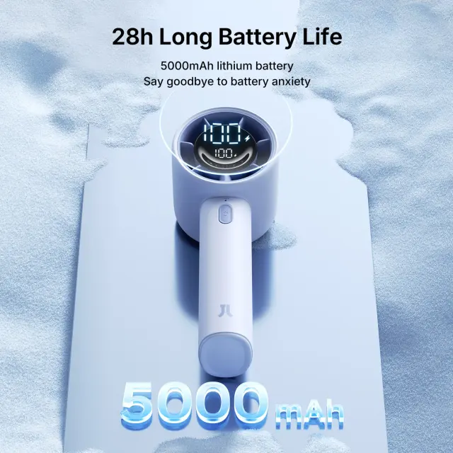 New JisuLife Handheld Fan Life10S 28h Superior Battery Life