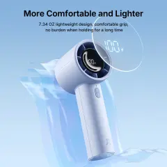 New JisuLife Handheld Fan Life10S 28h Superior Battery Life
