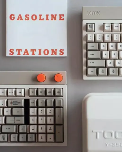 New Lofree Block 98 Key 2.4G Wireless Bluetooth Wired Mechanical Keyboard + Mouse