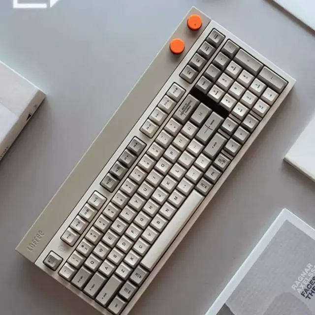 New Lofree Block 98 Key 2.4G Wireless Bluetooth Wired Mechanical Keyboard + Mouse