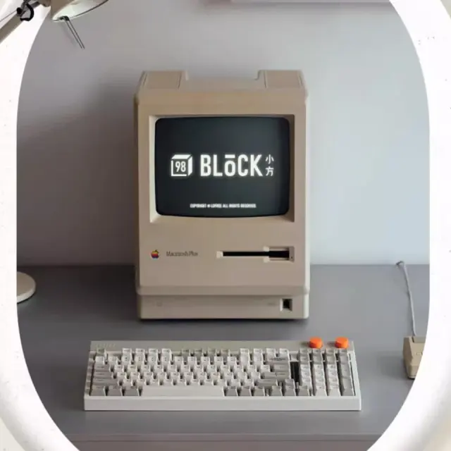 New Lofree Block 98 Key 2.4G Wireless Bluetooth Wired Mechanical Keyboard + Mouse