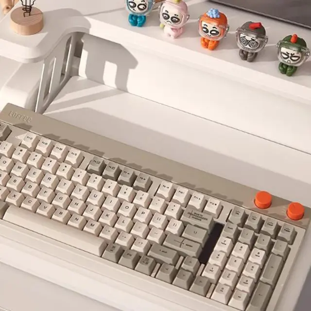 New Lofree Block 98 Key 2.4G Wireless Bluetooth Wired Mechanical Keyboard + Mouse