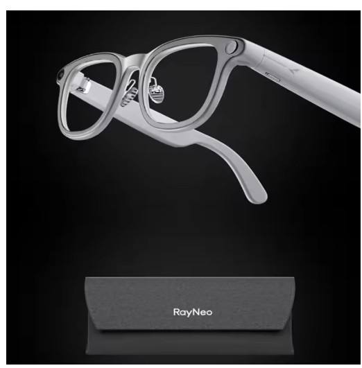 2025 New RayNeo V3 Slim AI Photography Smart Glasses Wireless Bluetooth Audio Glasses Wireless Headphones Voice Control Frames