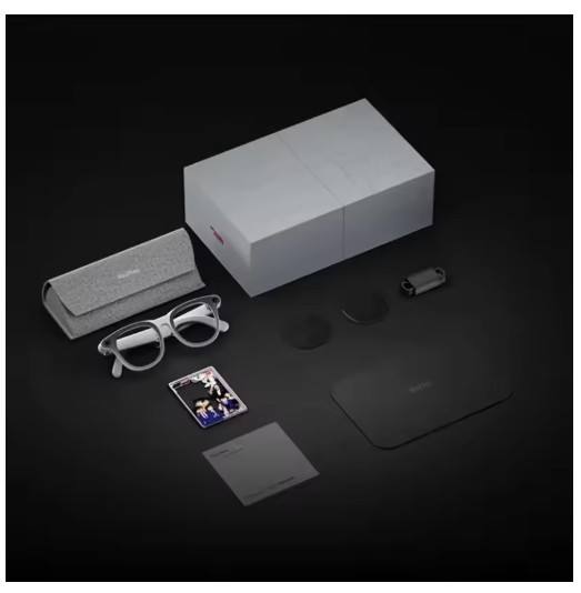 2025 New RayNeo V3 Slim AI Photography Smart Glasses Wireless Bluetooth Audio Glasses Wireless Headphones Voice Control Frames