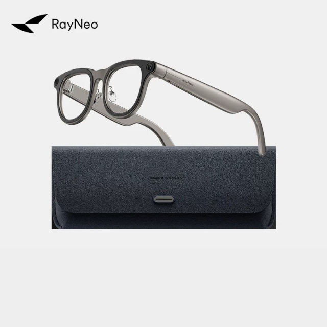 2025 New RayNeo V3 Slim AI Photography Smart Glasses Wireless Bluetooth Audio Glasses Wireless Headphones Voice Control Frames