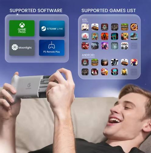 New GameSir G8 Galileo Type C Gamepad Mobile Phone Controller with Hall Effect Stick