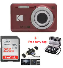 NEW KODAK PIXPRO FZ55 16MP Digital Camera 5X Optical Zoom 28mm Wide Angle 1080P Full HD Video 2.7" LCD Vlogging Camera