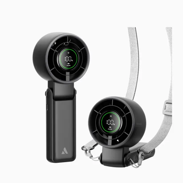 AECOOLY Portable Handheld Fan Halo 02 5000mAH