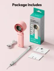 AECOOLY Portable Handheld Fan Halo 02 5000mAH