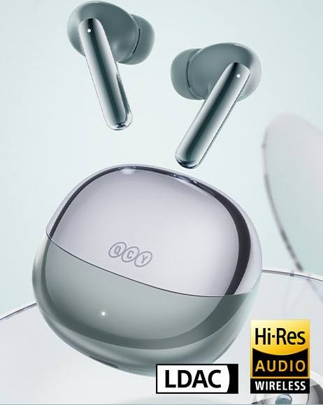 NEW QCY MeloBuds Pro ANC Bluetooth 5.3 Earphones Wireless 46dB Hybrid ANC Earbuds