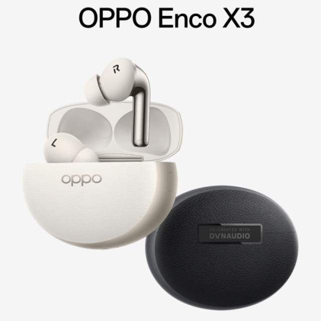 New OPPO Enco X3 Bluetooth earphone 5.4 50dB Active Noise Reduction Ultra-long Distance Connection 43H IP55 Waterproof