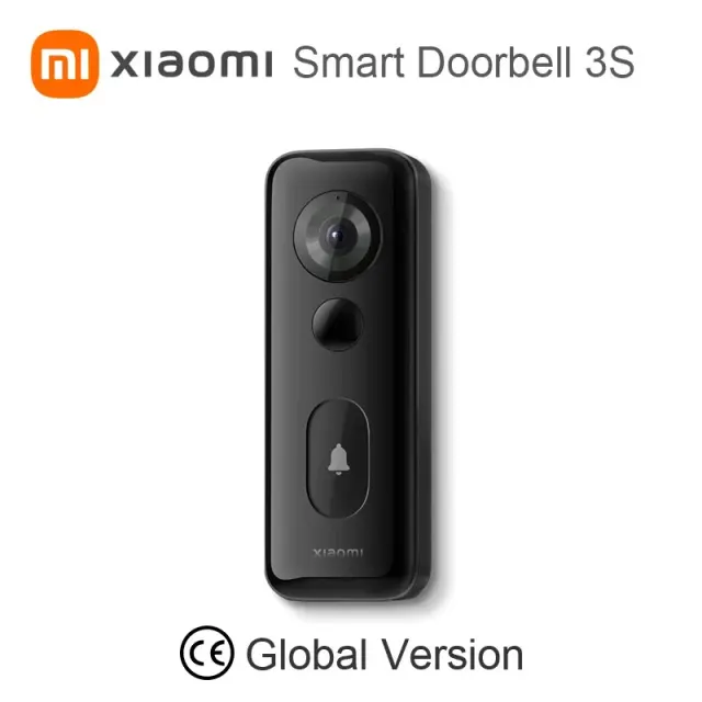 Global Version Xiaomi Smart Doorbell 3S 180° Wide View WiFi Wireless Camera